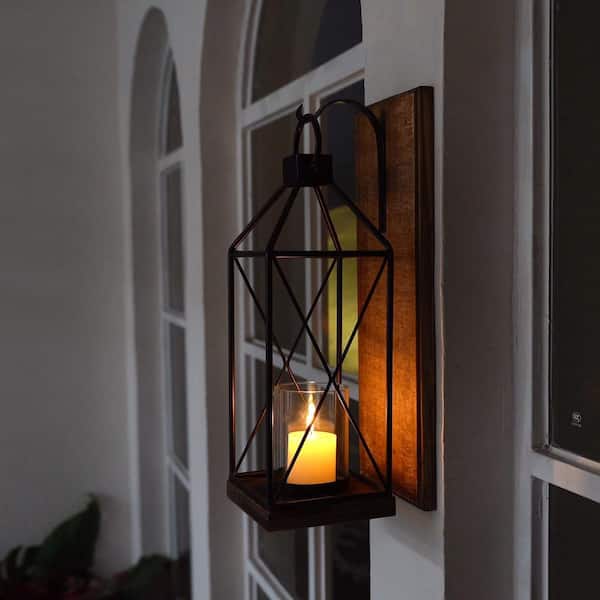 Cubilan Wall Candle Sconce, Decorative Hanging Candle Lantern