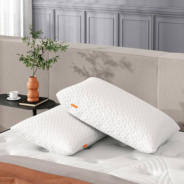 300 Thread Count ISO-PEDIC Zippered Pillow Protector Queen Size 100% Cotton 
