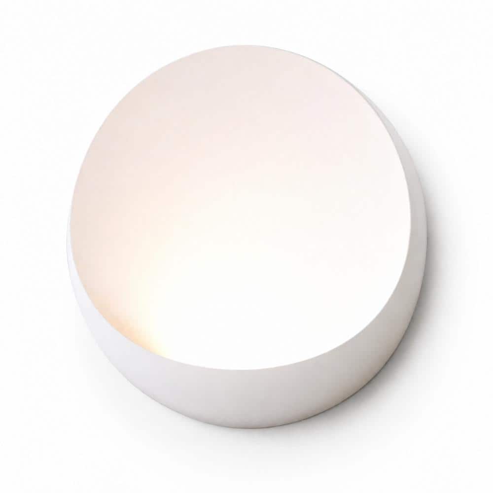 8 in. Round Black 3000K Warm White Integrated LED Vanity Light Bar with Up and Down Wall Wash price history on PriceWatchPro