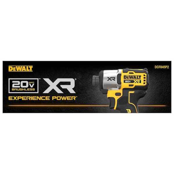 DEWALT 20 Volt MAX XR Lithium Ion Cordless Brushless 1 4 in. 3