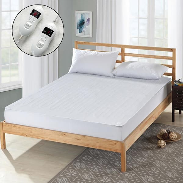 60''x80'' Electric Blanket Heated Mattress Pad Queen Size w/Overheat Protection