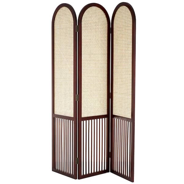 Wooden Foldable 2 Ft Wall Panel Room Divider 3 Partition