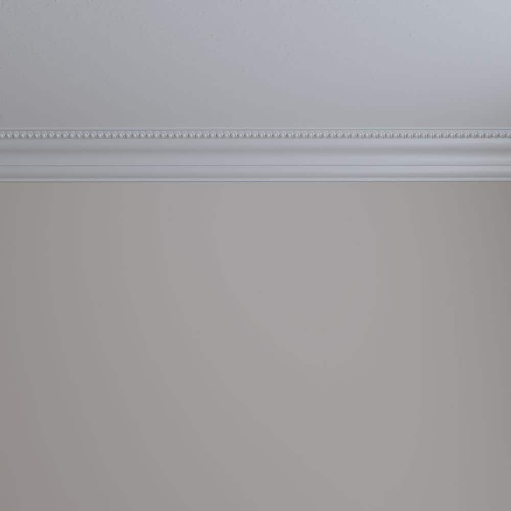 Primed White Polyurethane Foster Crown Moulding 94.5"