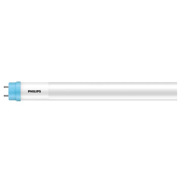 Philips 40-Watt Equivalent 48 in. T8 Tube G13 Base LED Light Linear Bulb Daylight Deluxe 6500K (10-Pack)