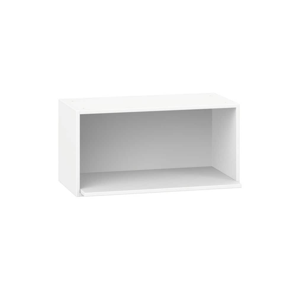 Milton 30 in. W x 18 in. D x 15 in. H Assembled Shaker Microwave Wall Kitchen Cabinet in Bright White price history on PriceWatchPro