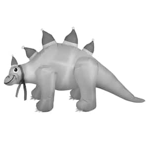5 ft. Inflatable Santa Hats Stegosaurus