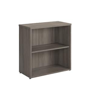 Affirm 29.528 in. Wide Hudson Elm 2-Shelf Standard Bookcase