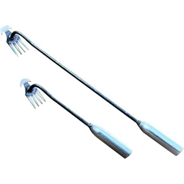 EVEAGE 19 in. Weeder Puller Tool, Sharp Durable Garden Weed Pulling Tool（2pcs ）