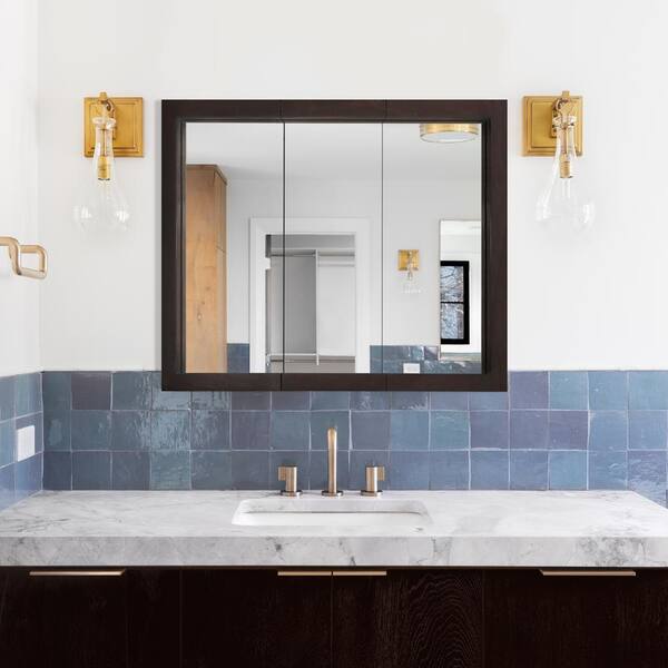 Design House Ventura 36 in. W x 30 in. H x 6 in. D Framed