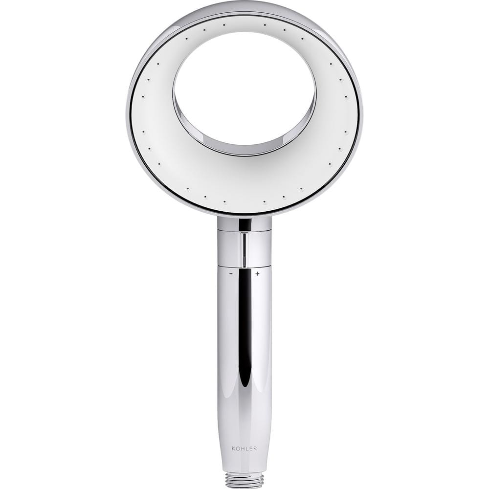 Polished Chrome Wall Mounted Handheld Shower Head