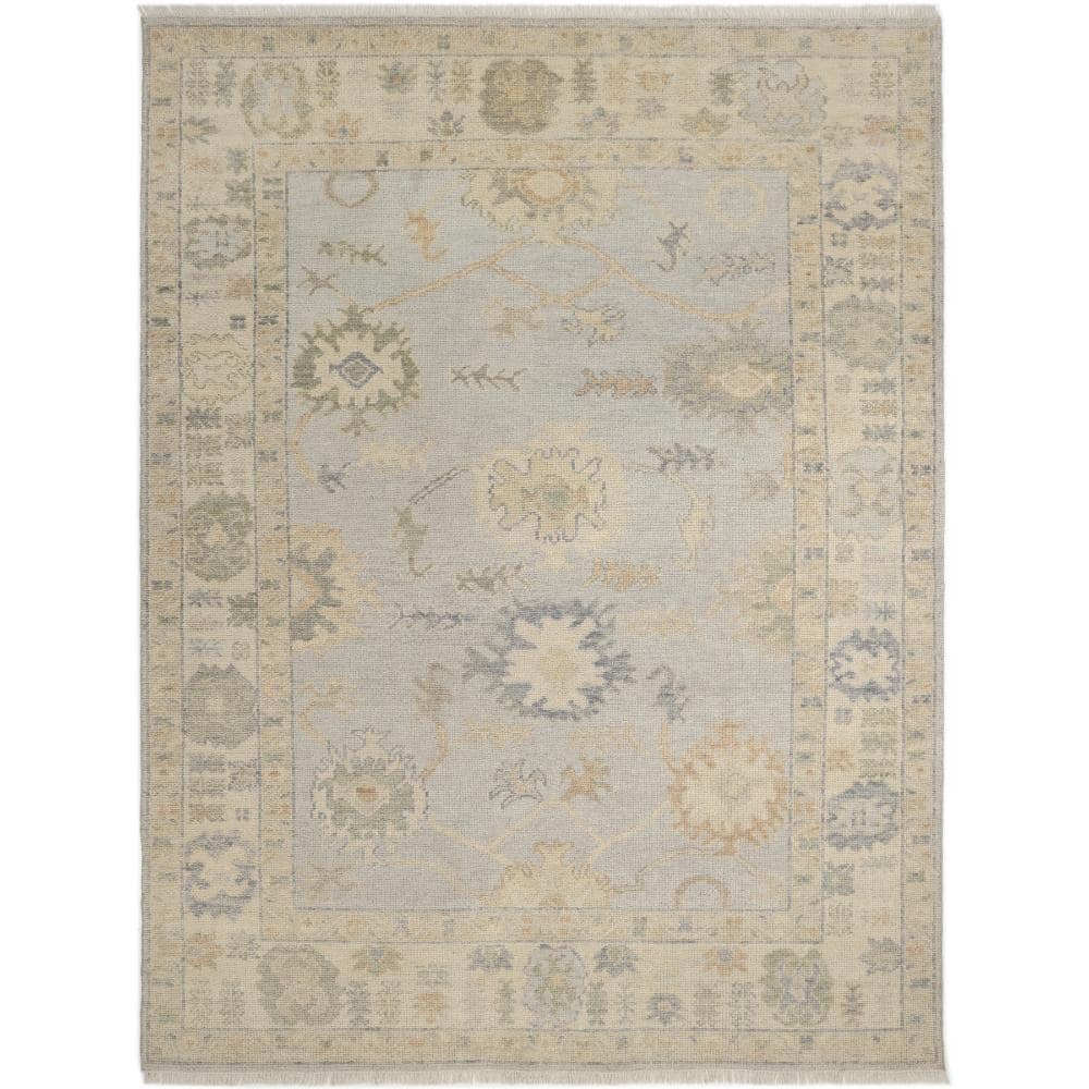 Indian Oushak Edinburgh Lavender 9 X 12 Hand Knotted Wool Cotton Indoor Area Rug price history on PriceWatchPro