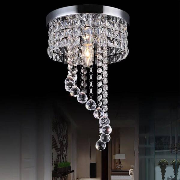 raindrop chandelier home depot