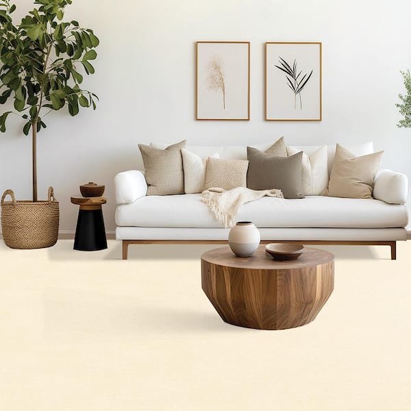 Waking Up II Daybreak Beige 56 oz. Triexta Textured Carpet - Installation Required