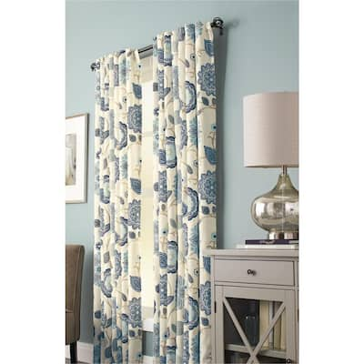 patterned drapes and curtains