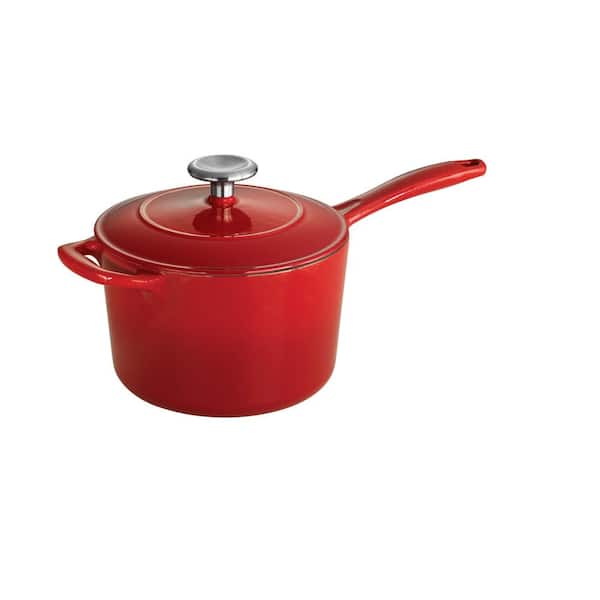 Tramontina Enameled Cast Iron Dutch Ovens Set Red 2 pack (USED)