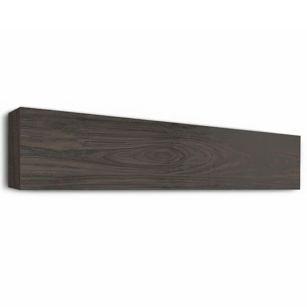 12 in. Ash Wood Magnetic Knife Strip Utensil Holder Wall Mount Rack for Kitchen Knives, No Drill, 1 Piece