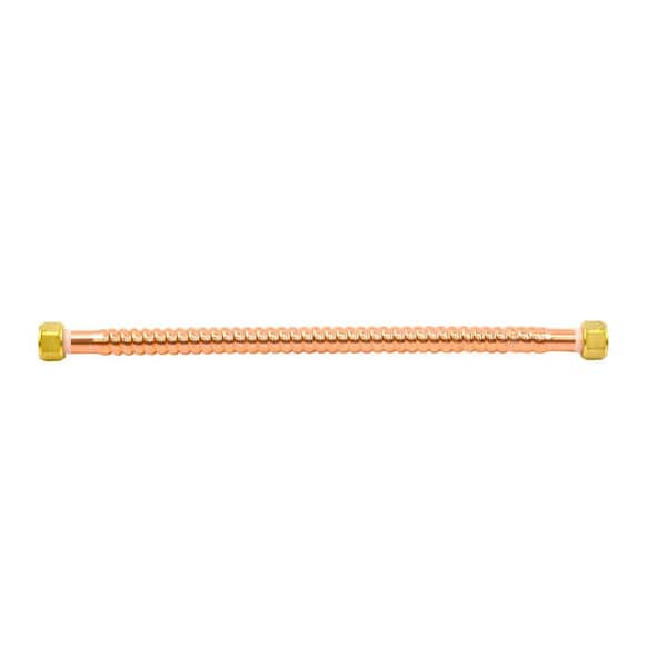 3/4 in. FIP x 18 in. Copper Corrugated Water Heater Connector