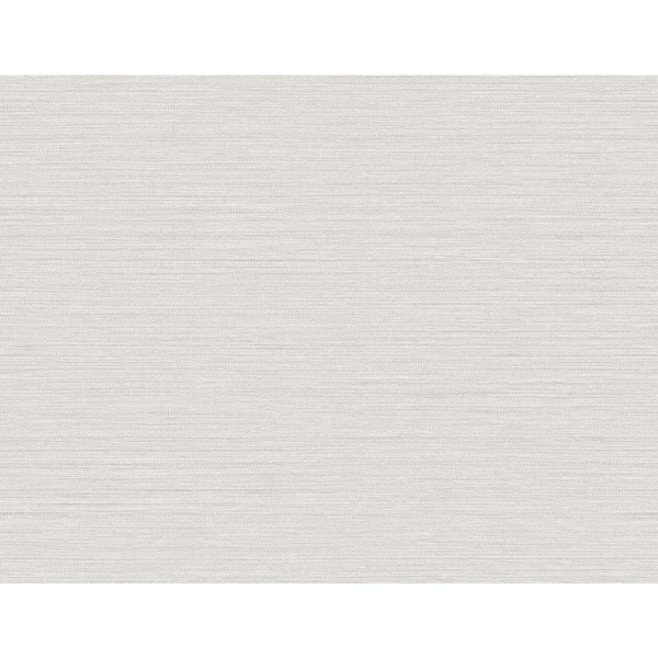 Seabrook Designs 60.75 sq. ft. Grey Mist Newton Sisal Embossed Vinyl Unpasted Wallpaper Roll