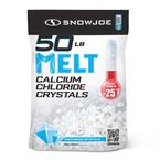 MELT 50 Lb. Resealable Bag Calcium Chloride Crystals Ice Melter