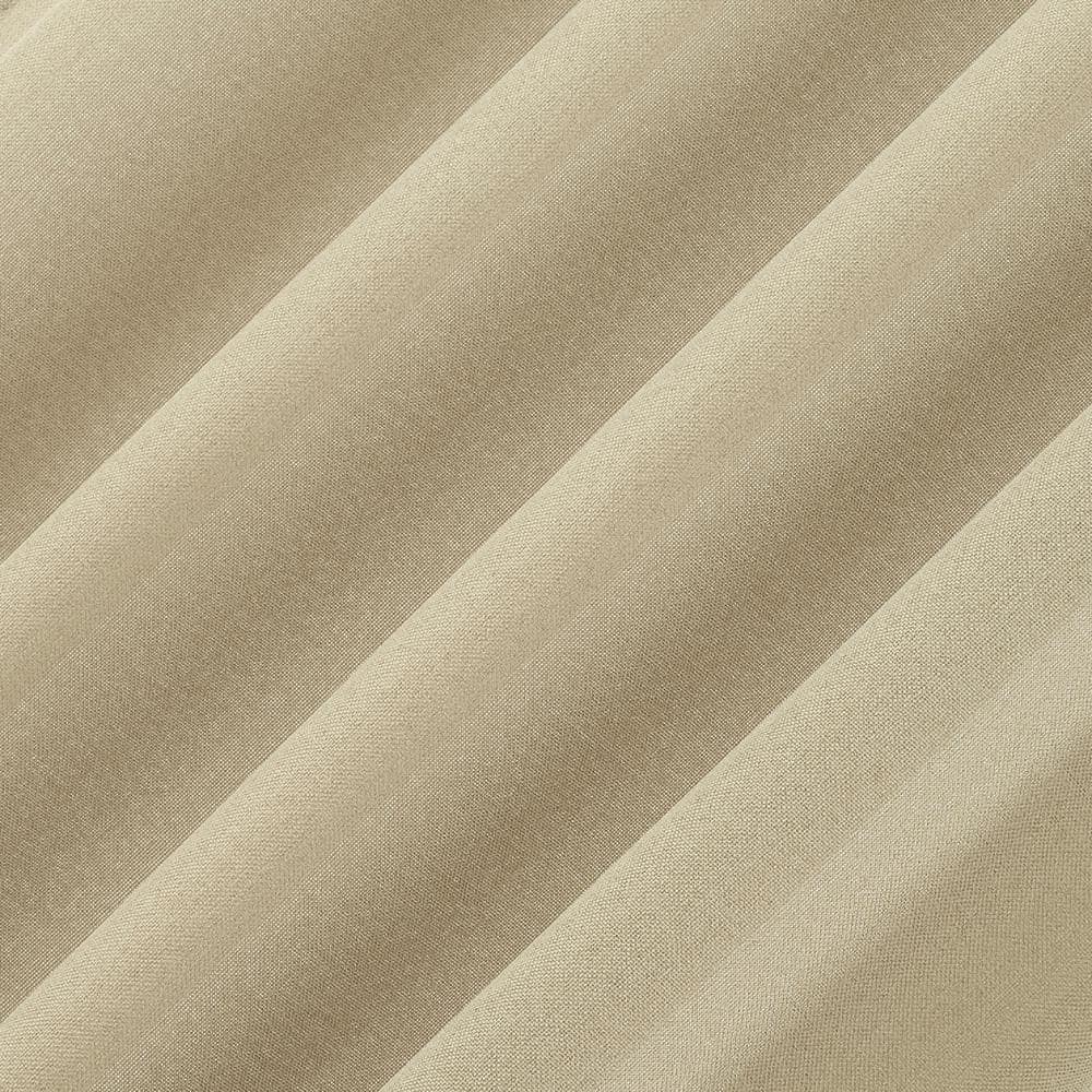 Taupe Polyester Light-Filtering Tab Top Curtain Panel 40"x84"