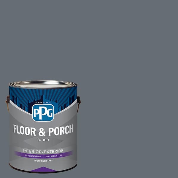 PPG 1 gal. PPG1039-6 in the Shadows Satin Interior/Exterior Floor and Porch Paint