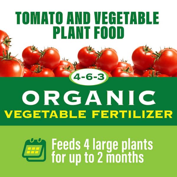 1 lb. 15 sq. ft. Organic Home Grown Tomato Vegetable and Herb Dry Fertilizer