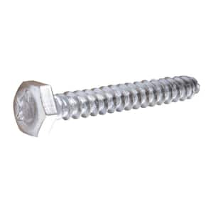 1/4 in. x 1-1/2 in. Hex Zinc Plated Lag Screw (100-Pack)