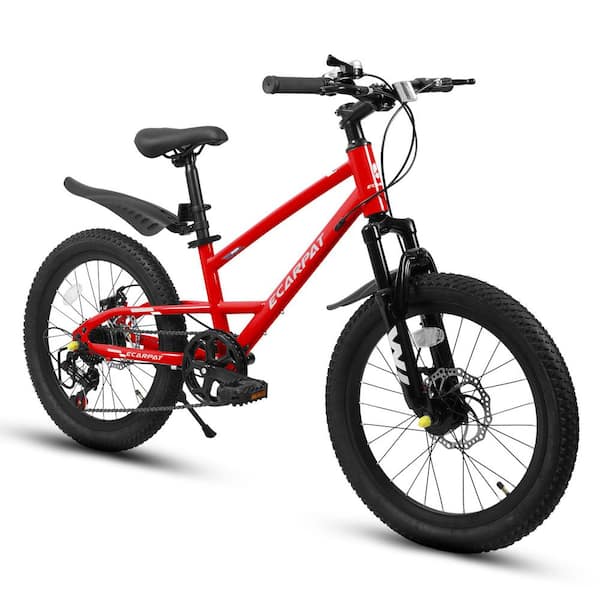 Sudzendf 20 in. Orange Mountain Bike for Boys and Girls Age 7-Year To 10-Years