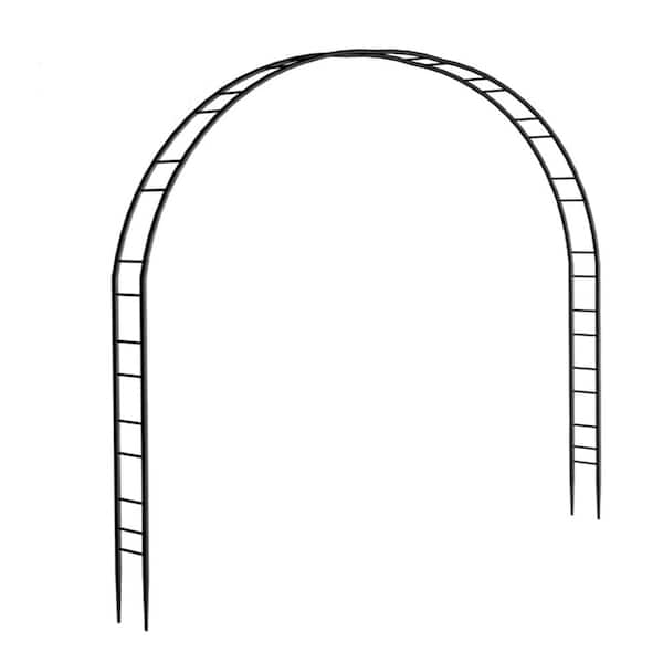 Unbranded Garden Trellis Garden Arch 110.4 in. x 86.4 in. Metal Extra Large Wedding Arbor