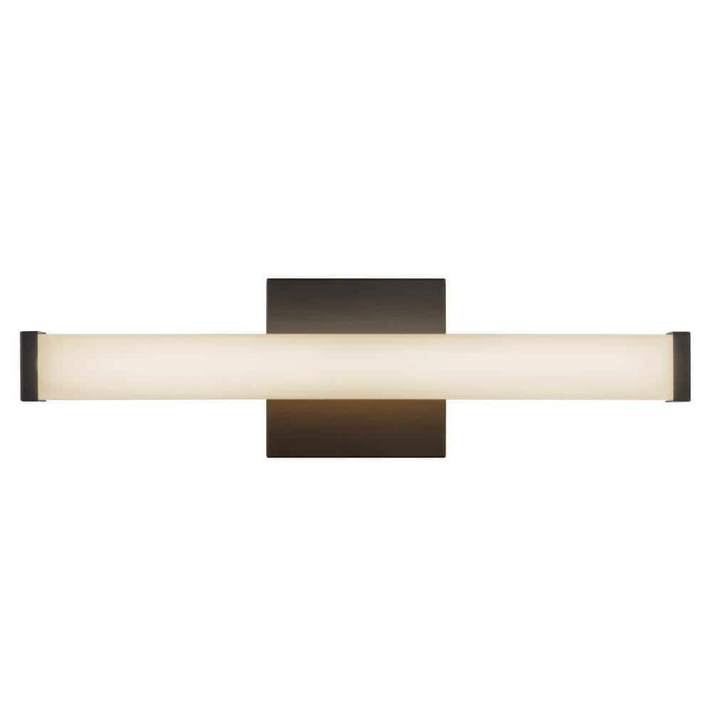 Geri 18-in Black dimmable LED Wall/Vanity Light price history on PriceWatchPro