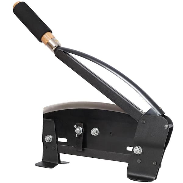 Black 16 in. Heavy Duty Steel Flower Bunch Cutter with Safety Lock, Blade and Anti-Slip Grip for Florists, Gardeners