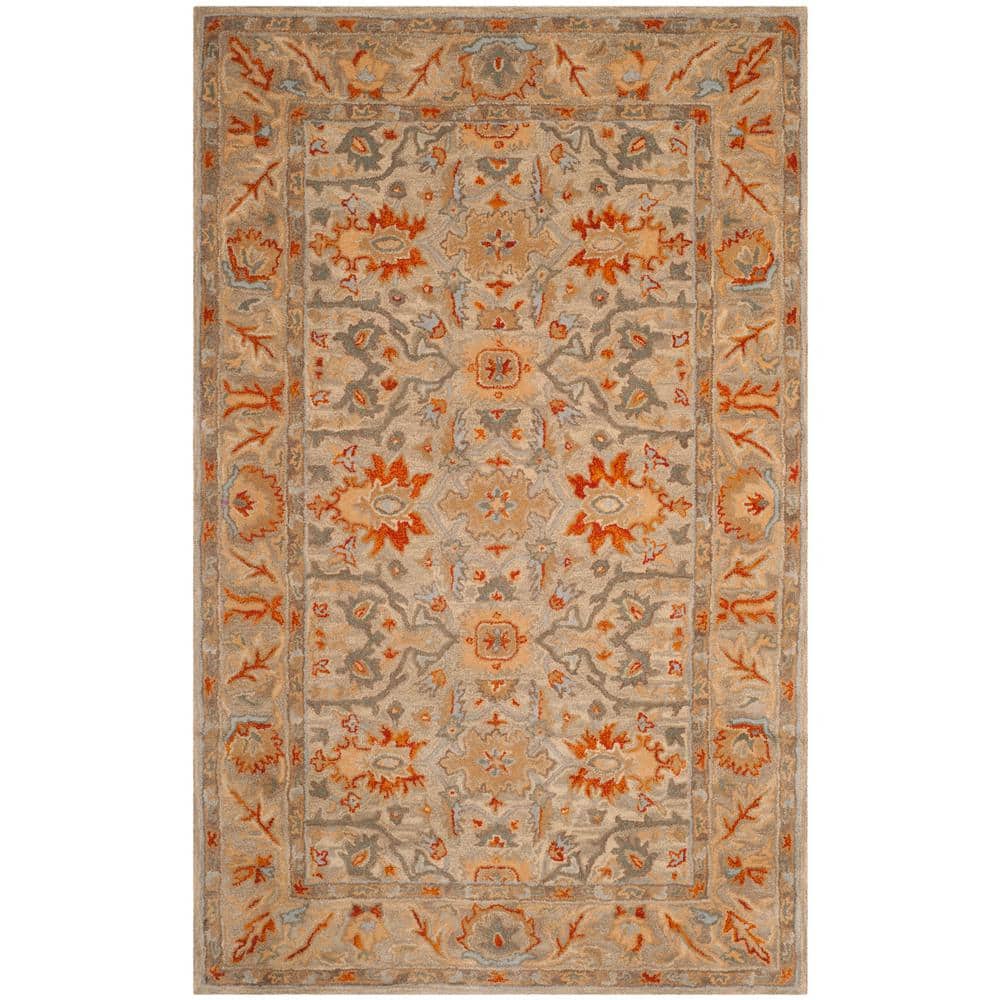 Antiquity Hand-Tufted Beige Area Rug