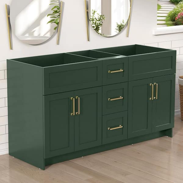Zeafive Mox 72 in. W Double Bathroom Vanity Cabinet without Top in