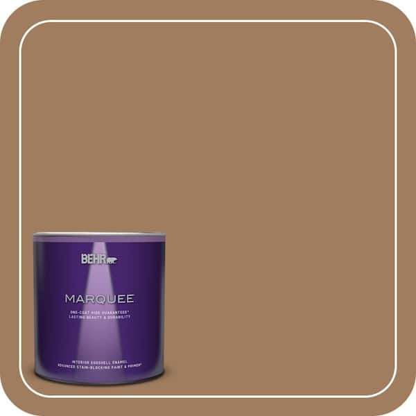 BEHR MARQUEE 1 qt. #MQ2-11 Outdoor Land One-Coat Hide Eggshell Enamel Interior Paint & Primer