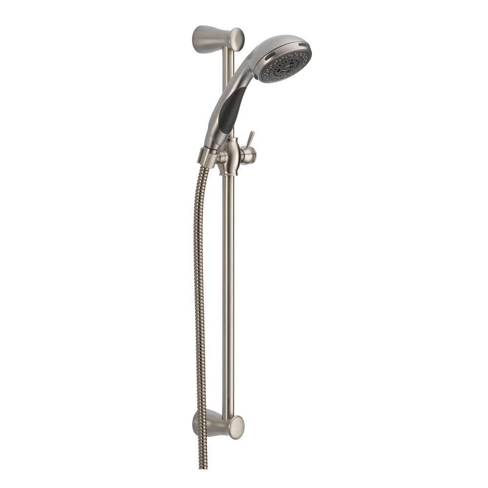 ALL Metal Shower Slide Bar with Hand Held Shower Head Holder – The Shower  Head Store