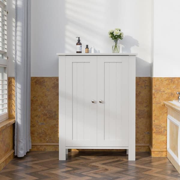 KULLAVIK 23.62 in. W x 11.81 in. D x 31.50 in. H White