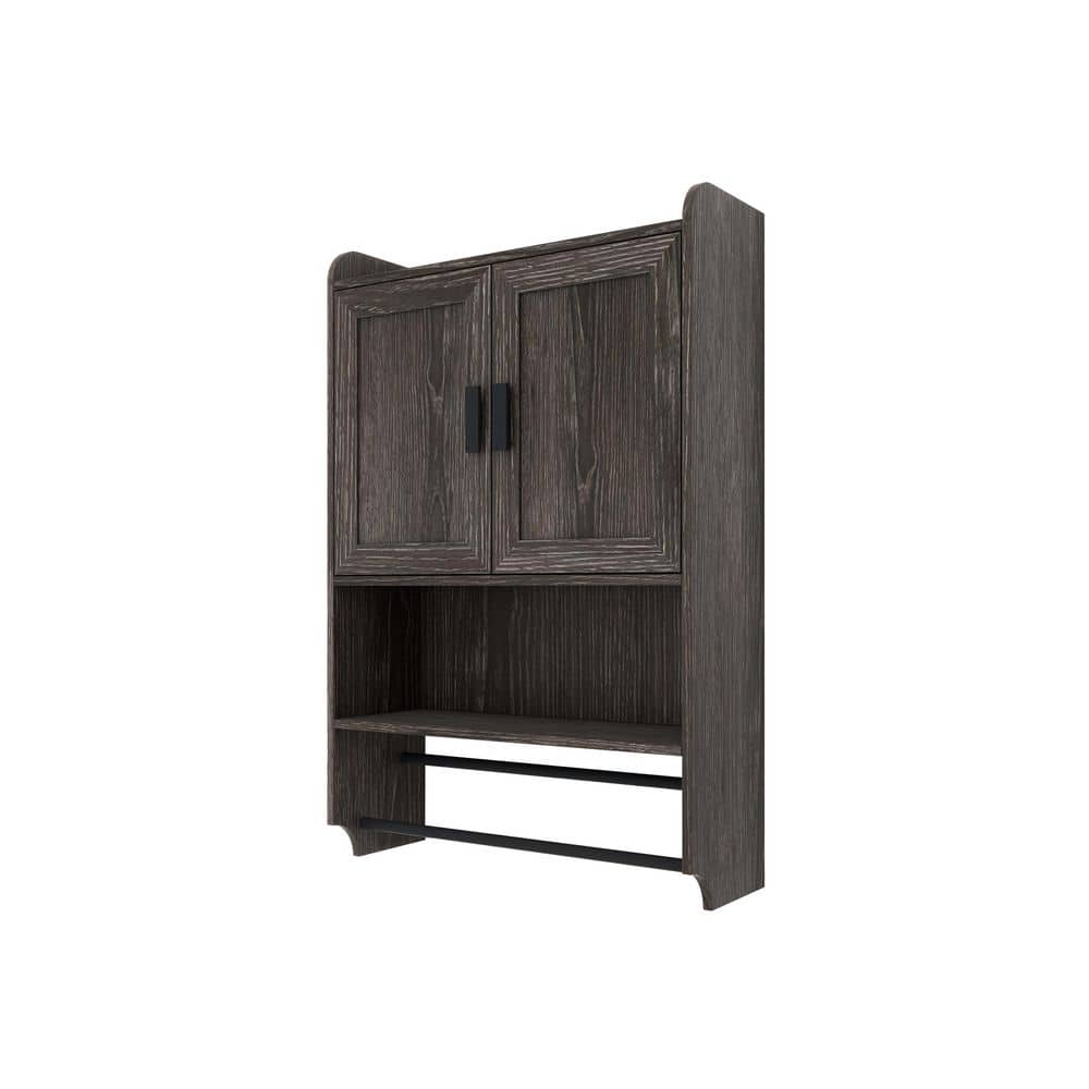23 in. W x 24 in. H Rectangular White Medicine Cabinet without Mirror with Open Shelf & Adjustable Shelf price history on PriceWatchPro