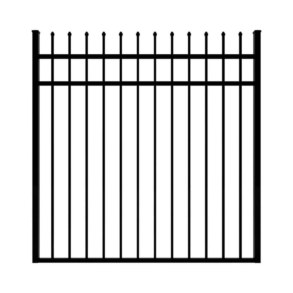 Osprey 5 ft. H x 5 ft. W Black Aluminum Fence Gate price history on PriceWatchPro