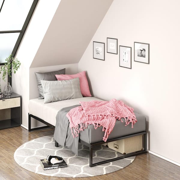 Lorelei 12 in. Platforma Bed Frame, Twin