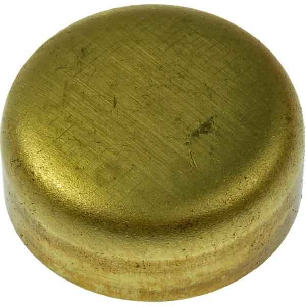 Autograde Brass Cup Expansion Plug 15/16 In., Height 0.380 (10-pack)