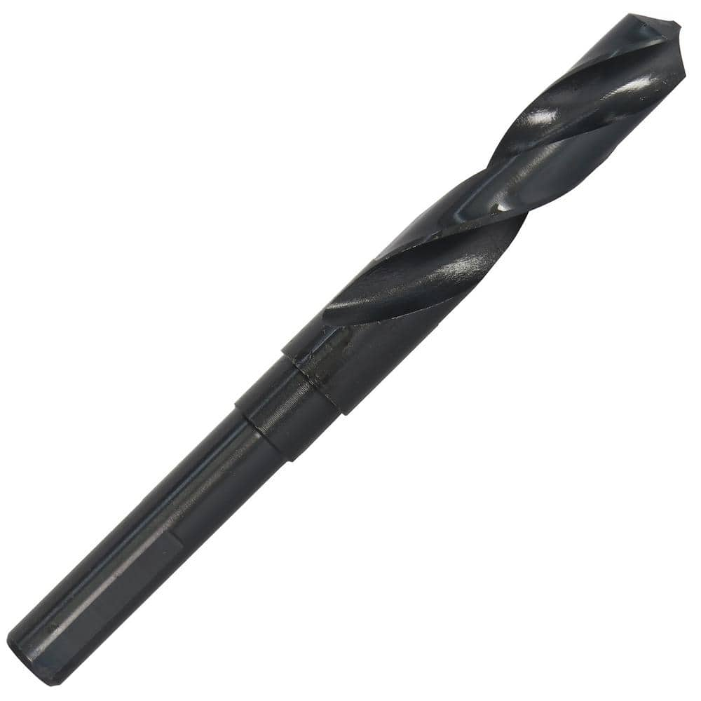 Drill America 17/32 in. High Speed Steel Black Oxide Reduced Shank  Specialty Drill Bit with 3/8 in. Shank DWDRSD3/8X17/32 - The Home Depot