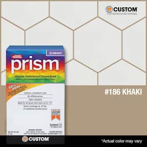 Prism #186 Khaki 17 lb. Ultimate Performance Grout
