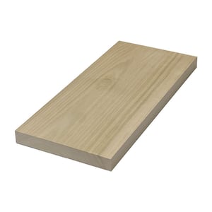 2 in. x 12 in. x 4 ft. Poplar S4S Hardwood Board