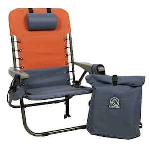 Multi-Color Steel Folding Beach Chair