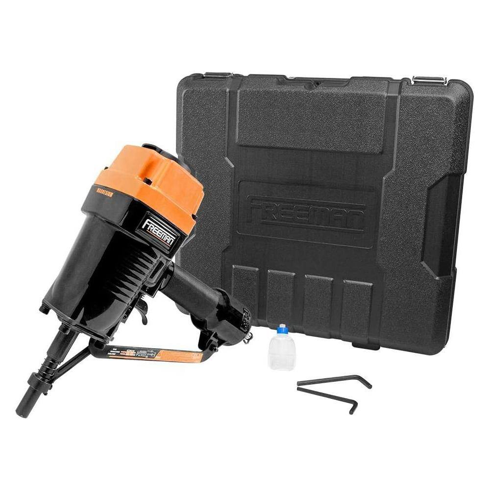 Pneumatic 3 in. Single Pin Concrete Nailer with Case