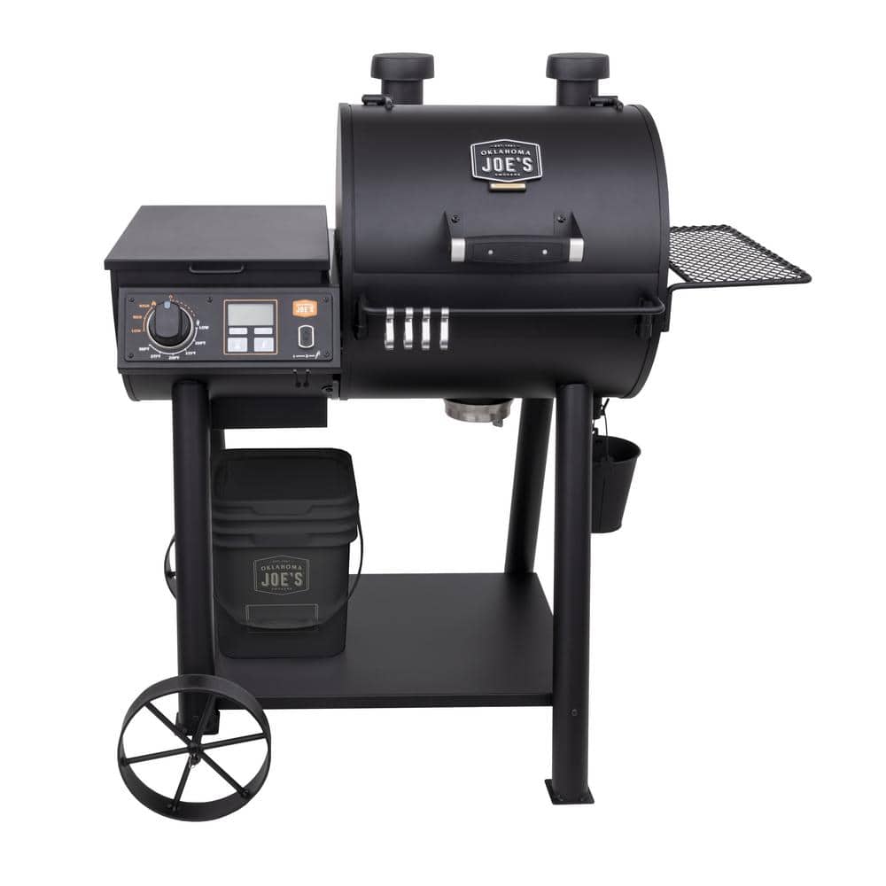 Cooking　in.　with　sq.　for　Pellet　617　Black　Reviews　in　Rider　Grill　G2　Home　JOE'S　OKLAHOMA　Depot　Pg　600　Space　The