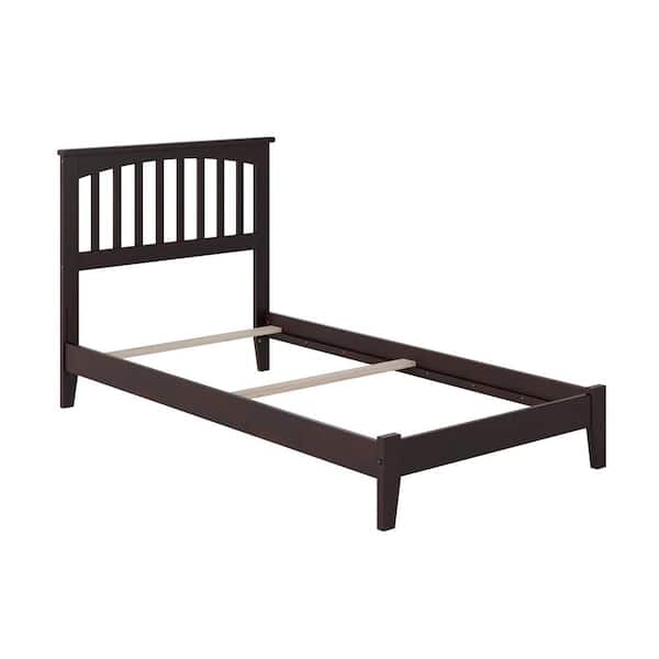 AFI Mission Twin Traditional Bed in Espresso