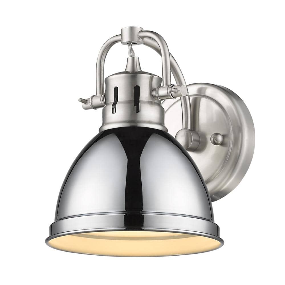Duncan 4.875 in. 1-Light Pewter Vanity Light price history on PriceWatchPro