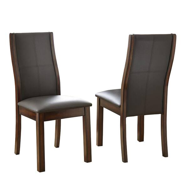 Steve Silver Company Xander Brown Side Chair (Set of 2)