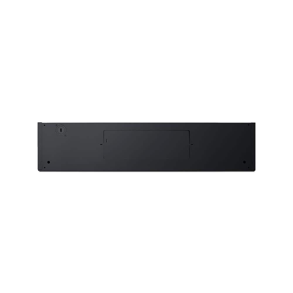 Summit Black Stainless Steel Convertible Under Cabinet Range Hood